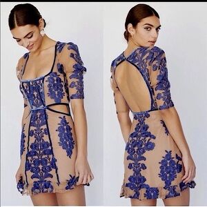 Free People | For Love and Lemons Temecula Fall Mini Dress Limited Edition